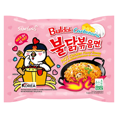 Samyang - Hot Chicken Ramen Carbonara 130g (1x)