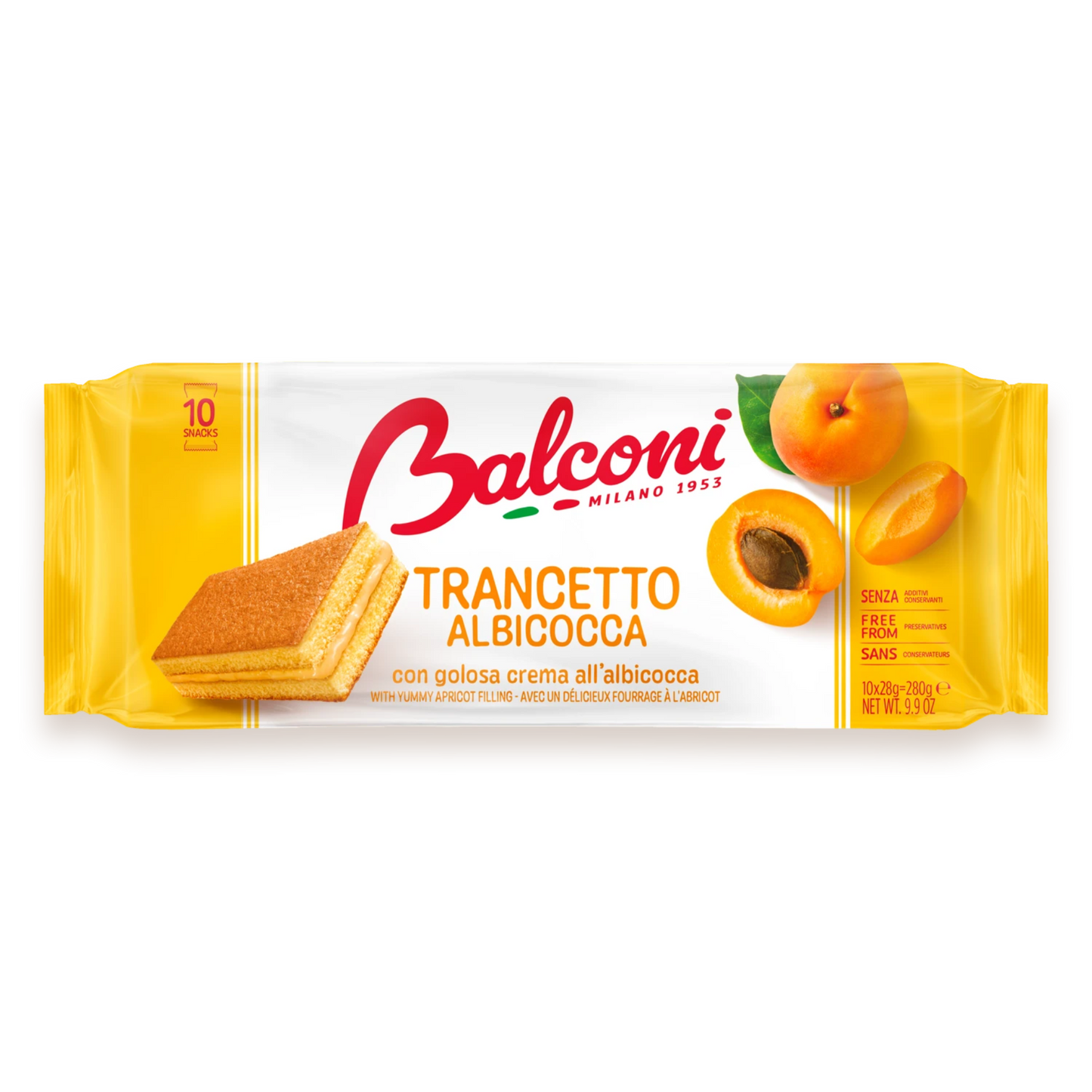 Balconi – Trancetto Albicocca 280g