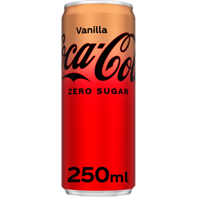 Coca Cola Zero - Vanilla NL 250ml