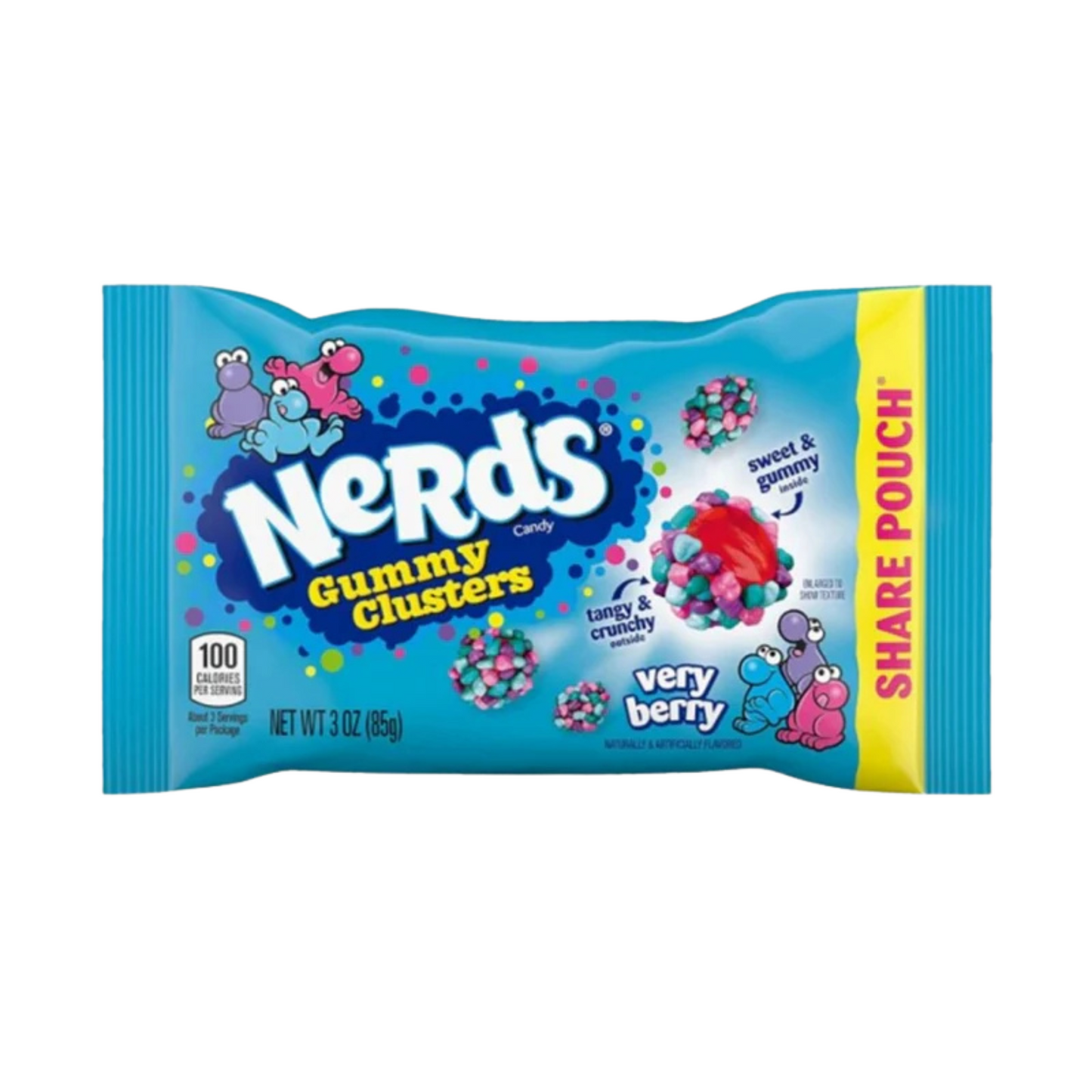 Nerds - Gummy Clusters Very Berry 85g
