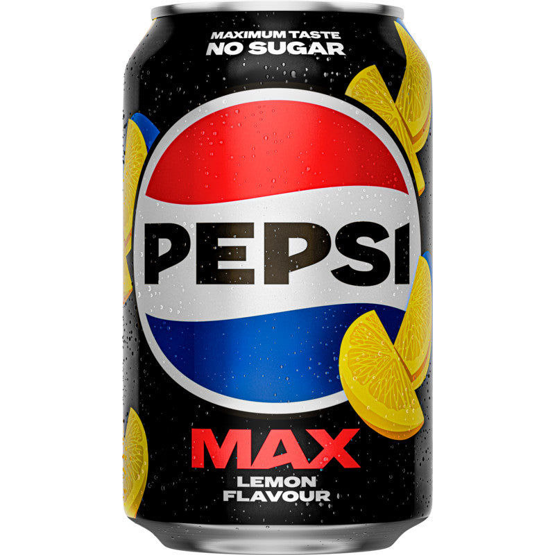 Pepsi Max - Lemon DK 330ml