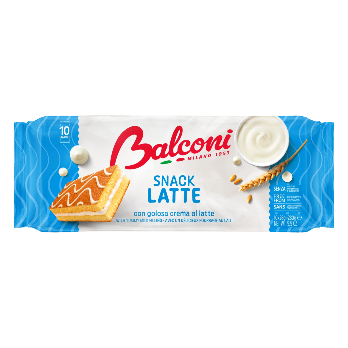 Balconi– Snack Latte 280g (1x)