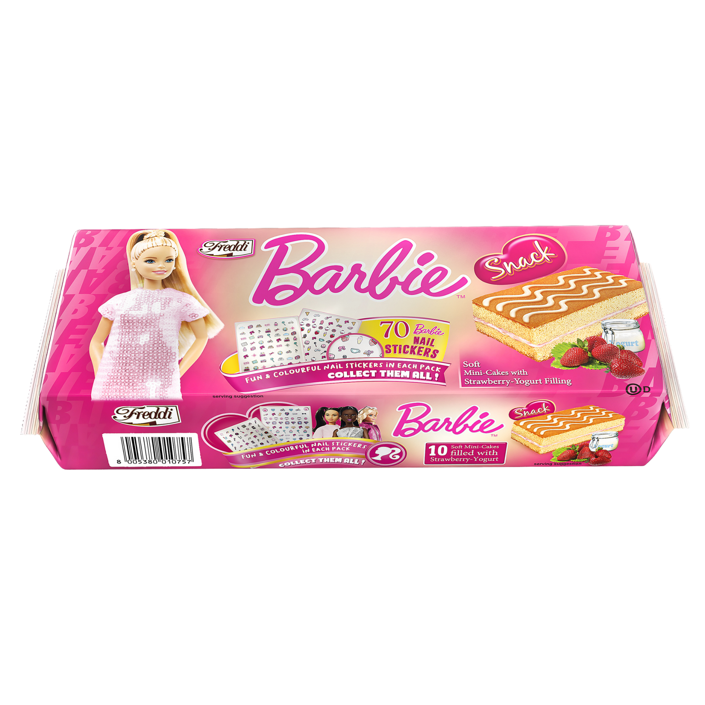 FREDDI - Barbie Snack Erdbeere & Yoghurt 250g (1x)
