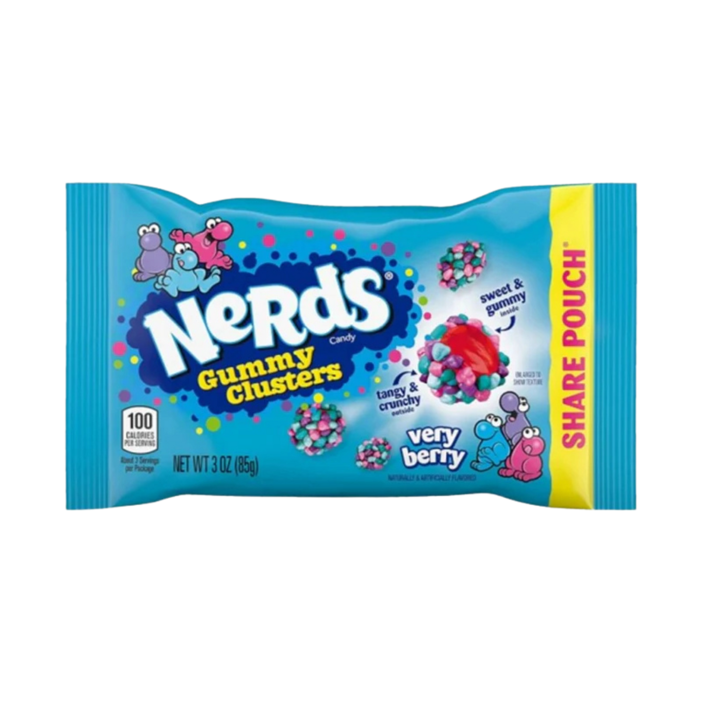 Nerds - Gummy Clusters Very Berry 85g (1x)