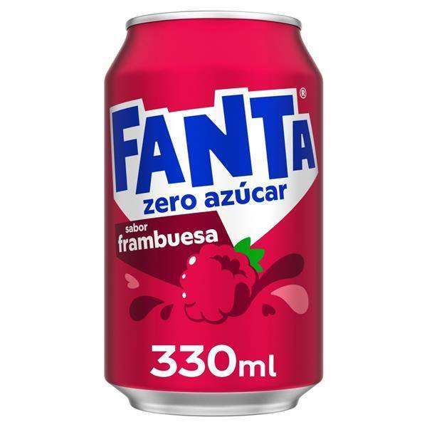Fanta Zero - Frambuesa ES 330ml