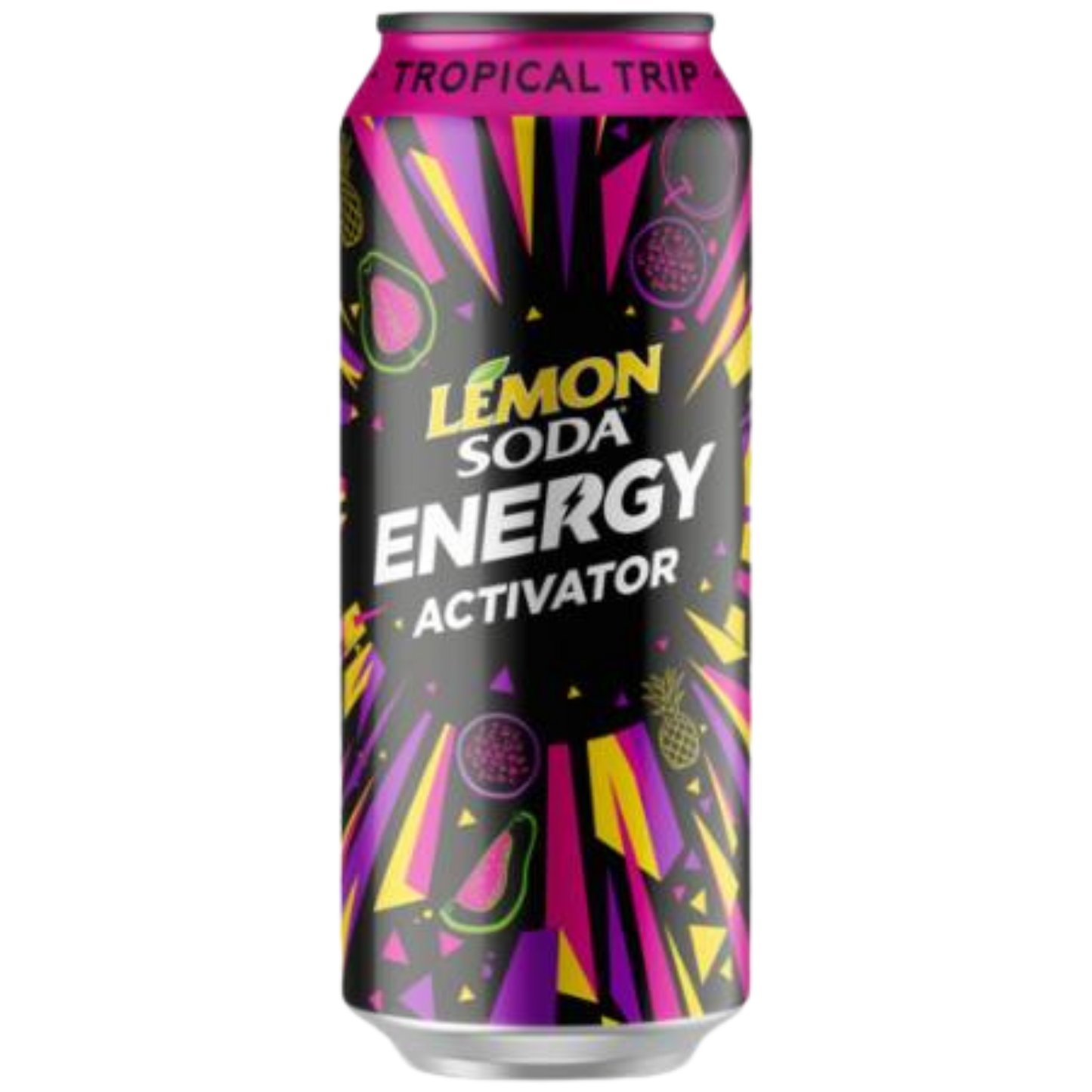 Lemon Soda Energy - Tropical 330ml (1x)