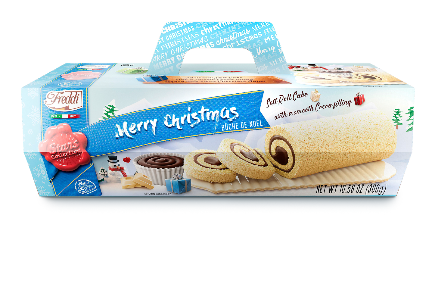FREDDI - Swiss Roll Weihnachten 300g (1x)