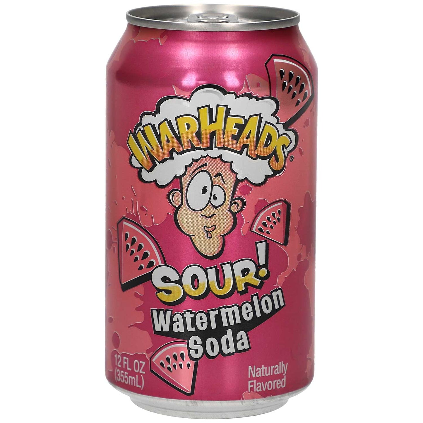 Warheads - Sour Watermelon Soda 355ml (1x)