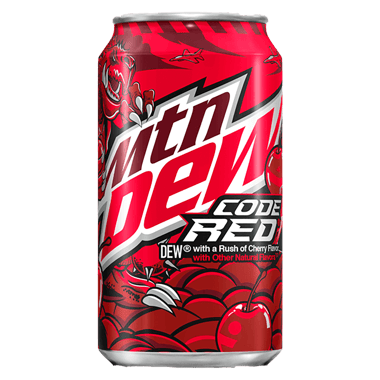Mountain Dew - Code Red 355ml 🇺🇸