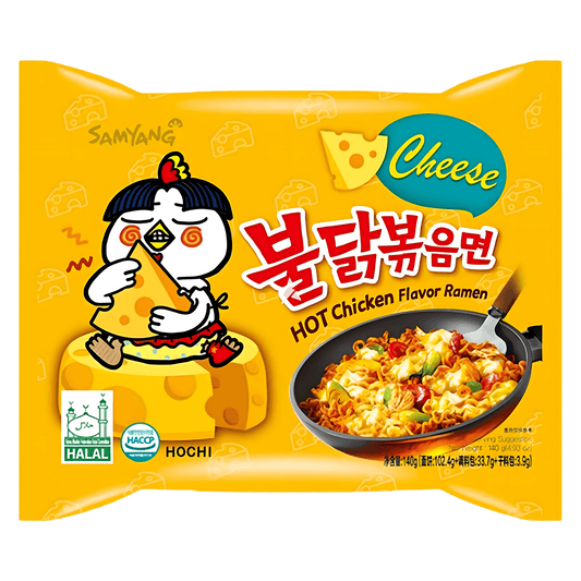 Samyang - Hot Chicken Ramen Cheese 140g - MHD 13.11.24