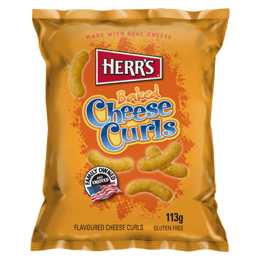 Herr's - Baked Cheese Curls EU 113g (1x)