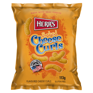 Herr's - Baked Cheese Curls EU 113g 🇺🇸