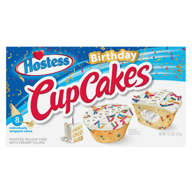 Hostess - Birthday CupCakes  371g