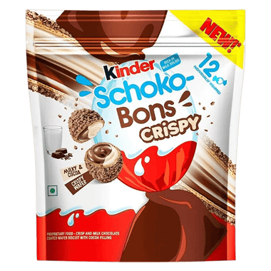 Kinder - Schoko Bons Crispy 67,2g 🇮🇳