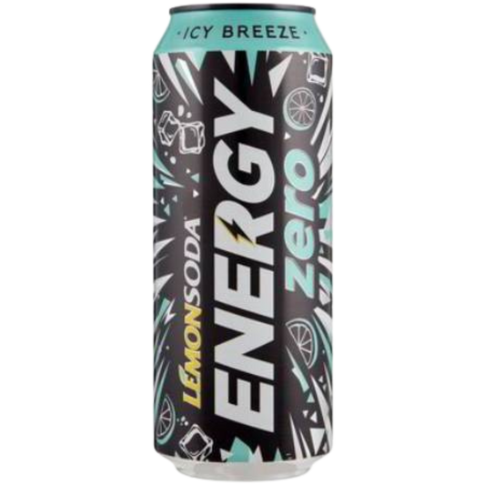 Lemon Soda Energy Zero - Icy Breeze 330ml