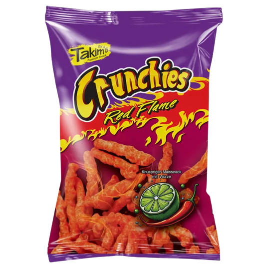 Takim´s Crunchies - Red Flame Chili & Lime 90g