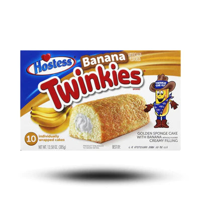 Hostess - Twinkies Banana - 10er Pack - 385g 🇺🇸
