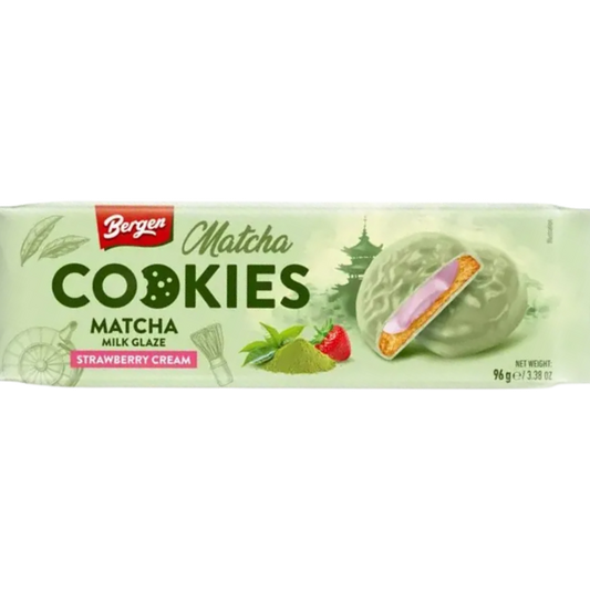 Bergen - Matcha Cookies Strawberry Cream 96g (1x)