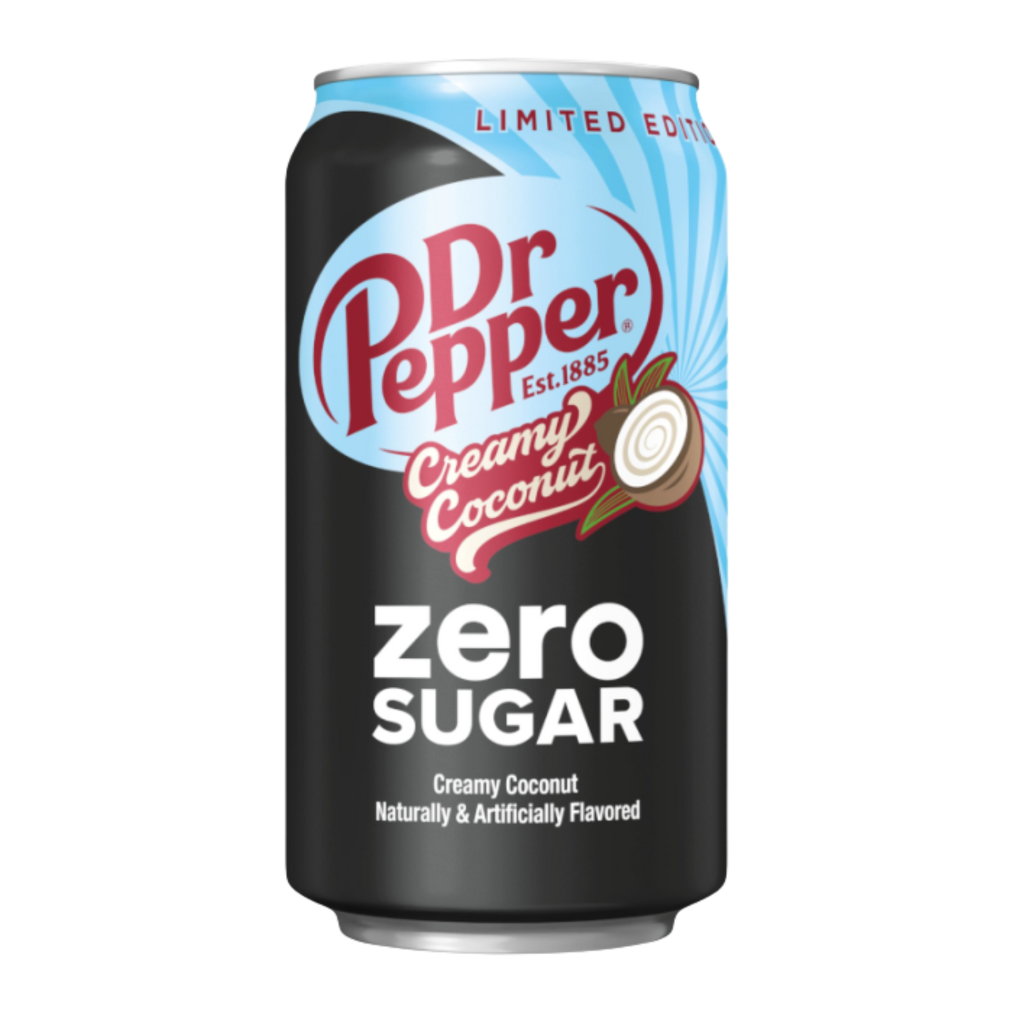Dr Pepper Zero - Creamy Coconut 355ml (1x)