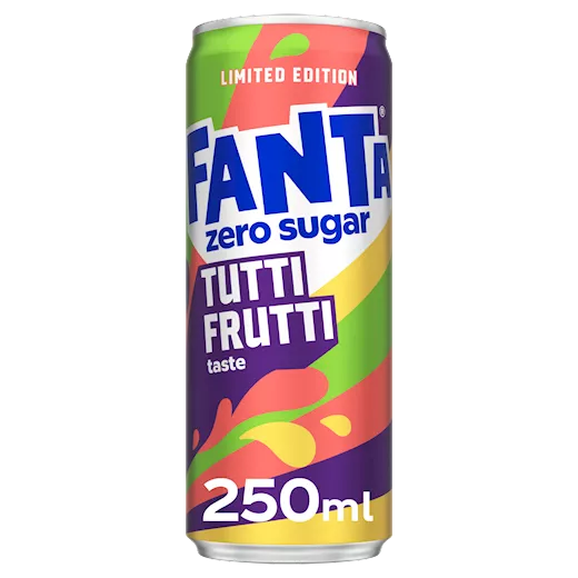 Fanta Zero – Tutti Frutti NL 250ml (1x)