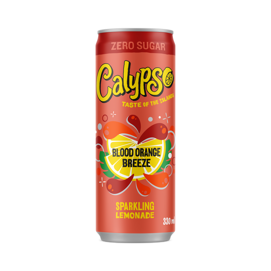 Calypso Zero - Blood Orange Breeze 330ml (1x)