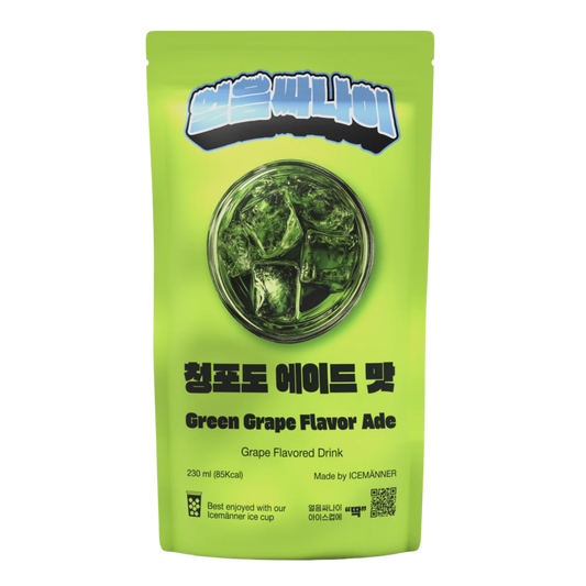 Korean Pouche IceM. - Green Grape Ade 230ml (1x)