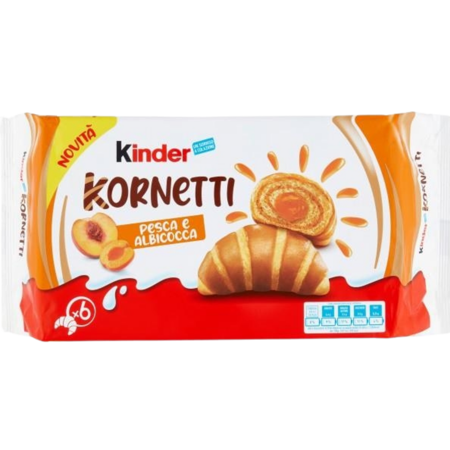 Kinder - Kornetti Aprikose 252g (1x)