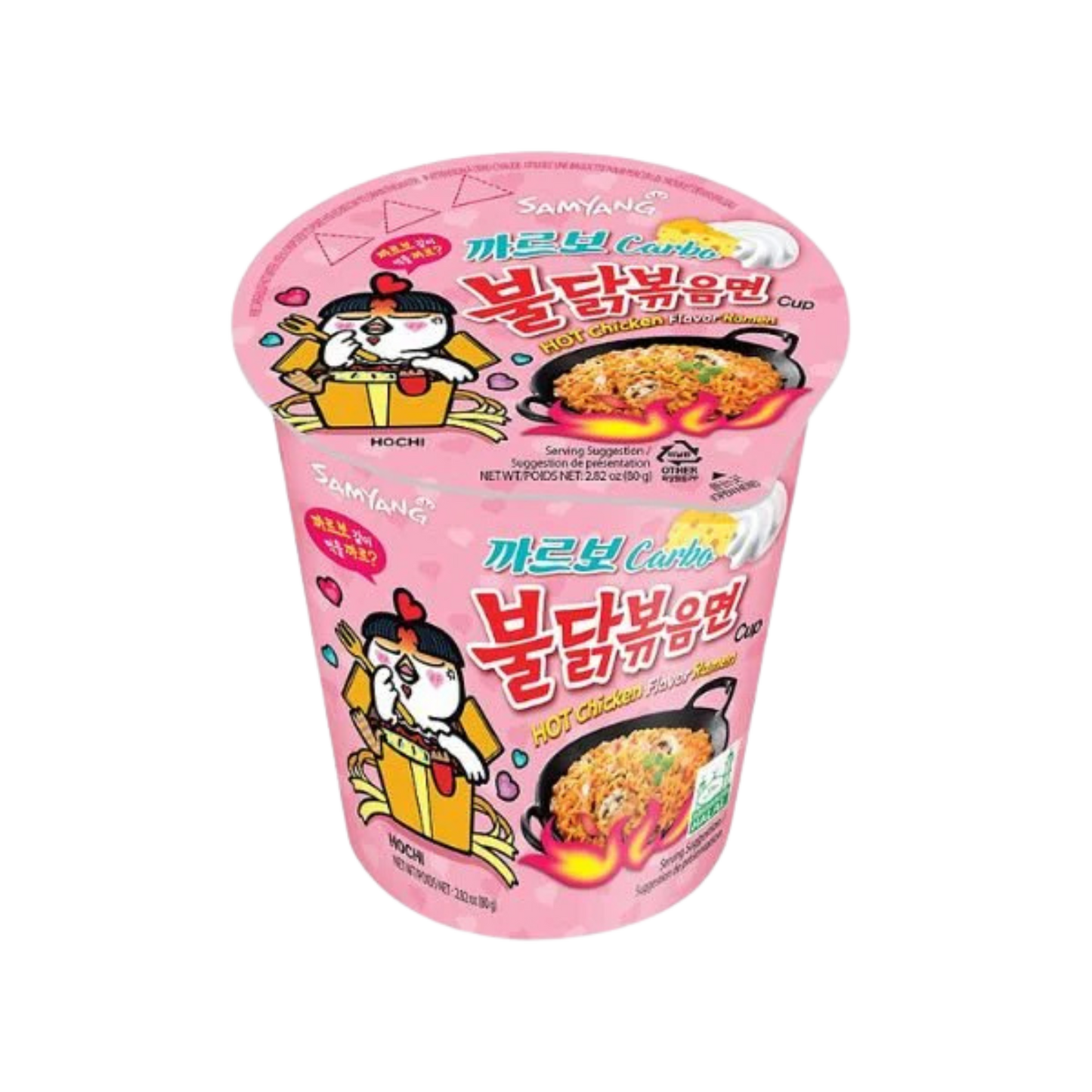 Samyang - Hot Chicken Ramen Carbonara Cup 80g (1x)