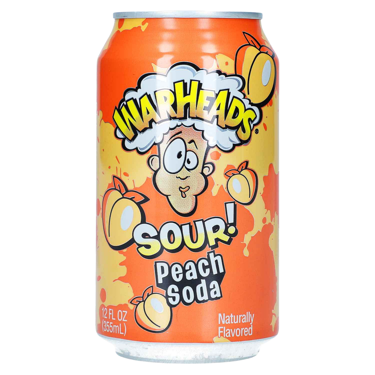 Warheads - Sour Peach Soda 335ml (1x)