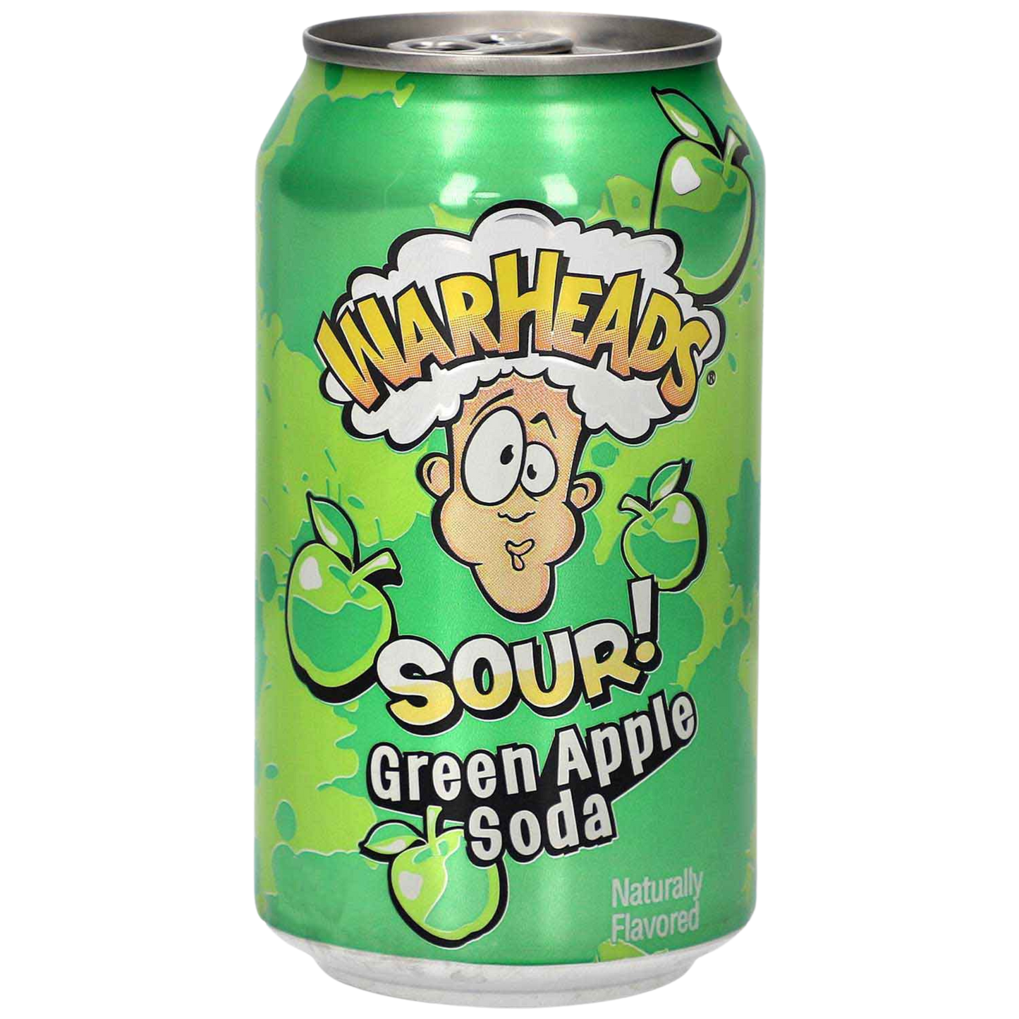 Warheads - Sour Green Apple Soda 355ml (1x)