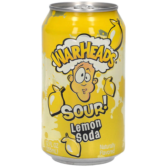 Warheads - Sour Lemon Soda 355ml